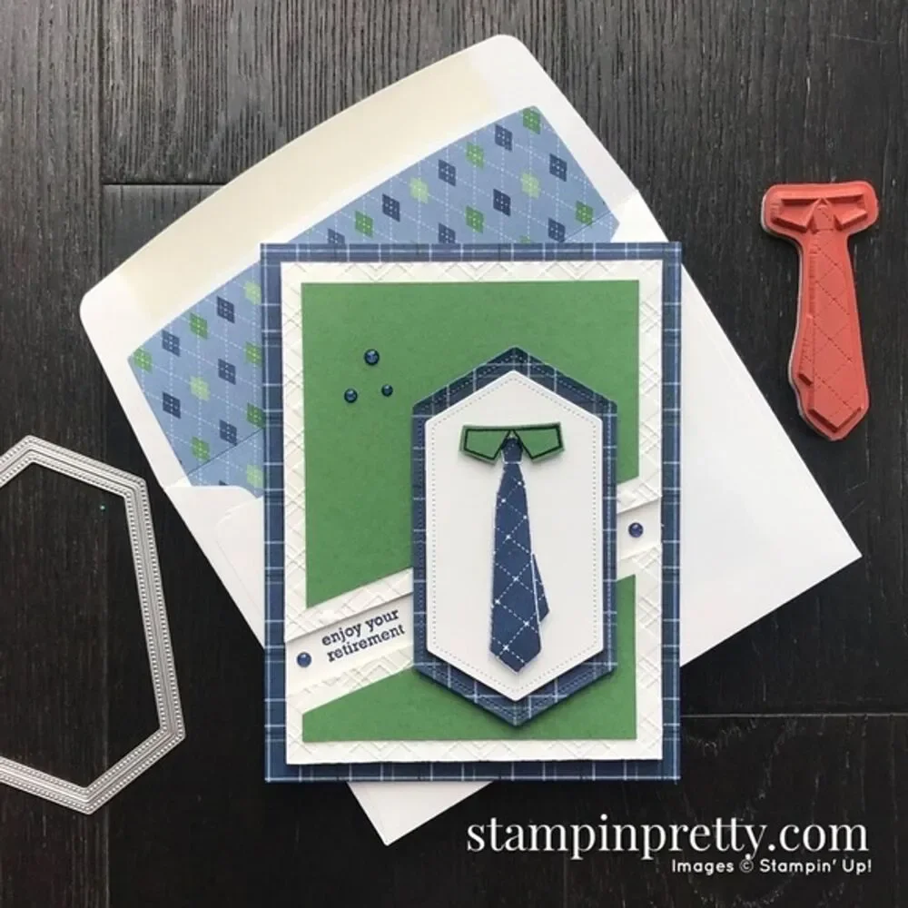 Stampin Up! Well Dressed Retired Stamp Set Father’s Day Cling Sale A Bration
